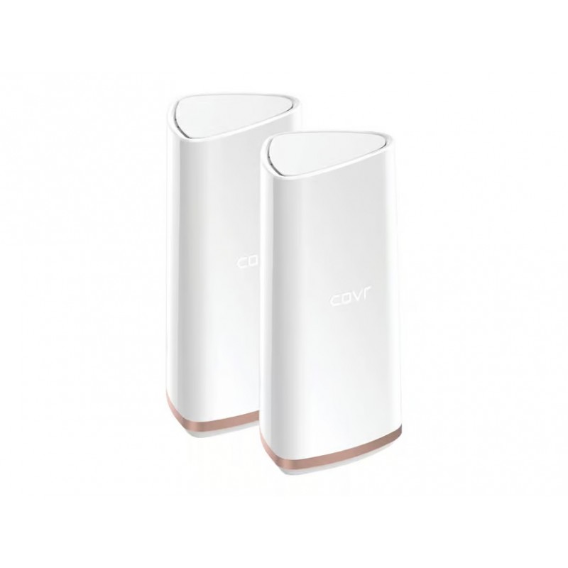 Router 450+ Mbps - D-Link Covr AC2200 trådlös router trippelband 2-pack (demo)