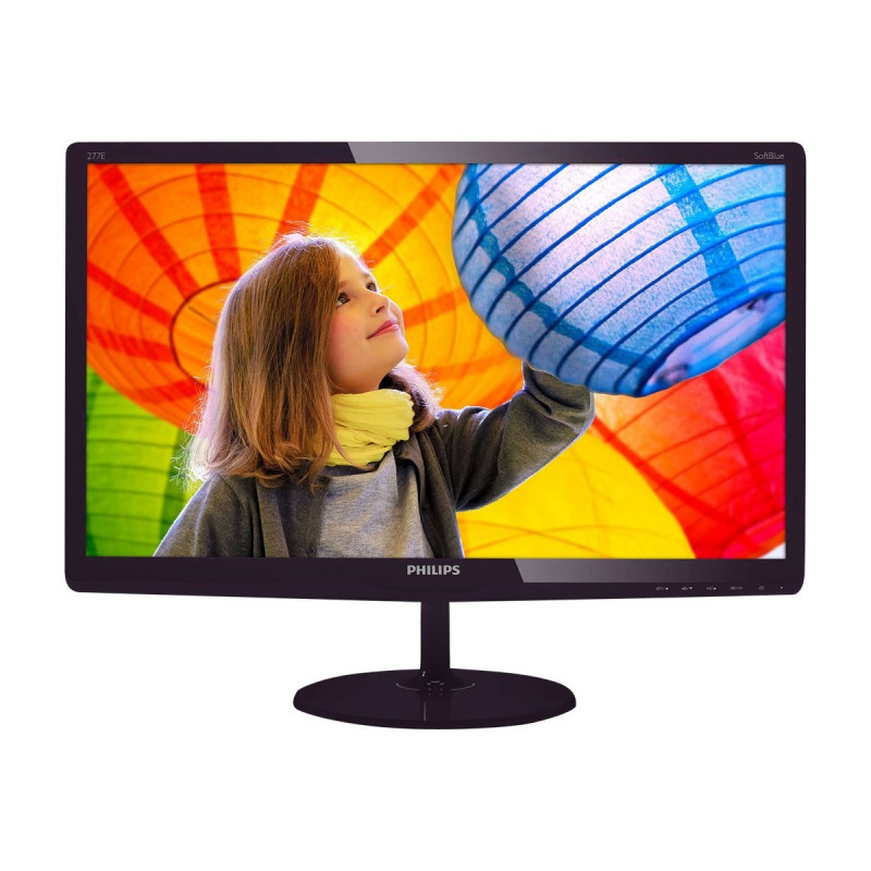 Computer monitor 25" or larger - Philips 27-tums LED-skärm 277E6L (beg med pixelfel)