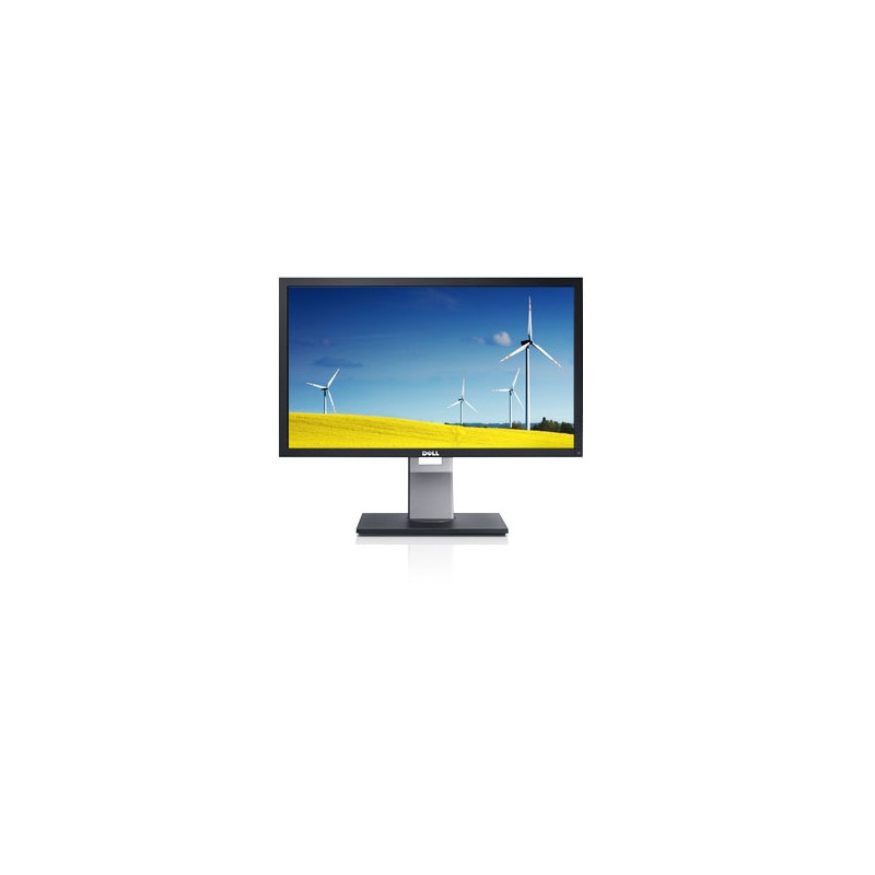 Used computer monitors - Dell 24-tums LED-skärm P2411H med USB-hubb, ergonomisk (beg)