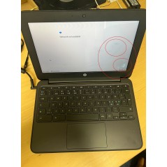 Used laptop 12" - HP Chromebook 11 G5 med touch (Beg med stora whitespots skärm)