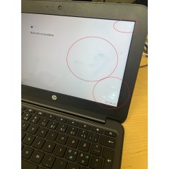 HP Chromebook 11 G5 med touch (Beg med stora whitespots skärm)