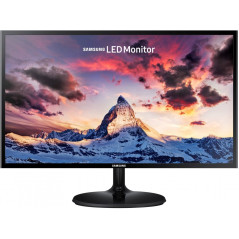 Used computer monitors - Samsung LS24F350 24-tums Full HD LED-skärm med PLS-panel (beg)