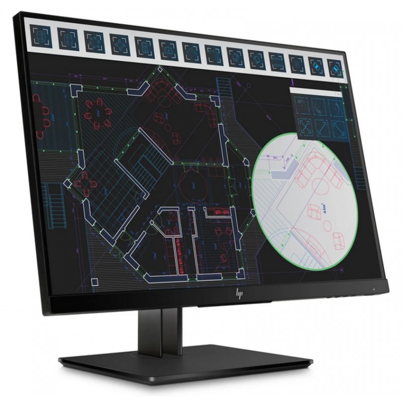 Used computer monitors - HP 24-tums Z Display Z24i G2 IPS-skärm ergonomisk med pivot (beg)