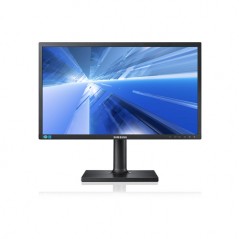 Used computer monitors - Samsung 24" S24C450B LED-skärm med ergonomisk fot (beg)