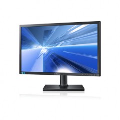 Used computer monitors - Samsung 24" S24C450B LED-skärm med ergonomisk fot (beg)