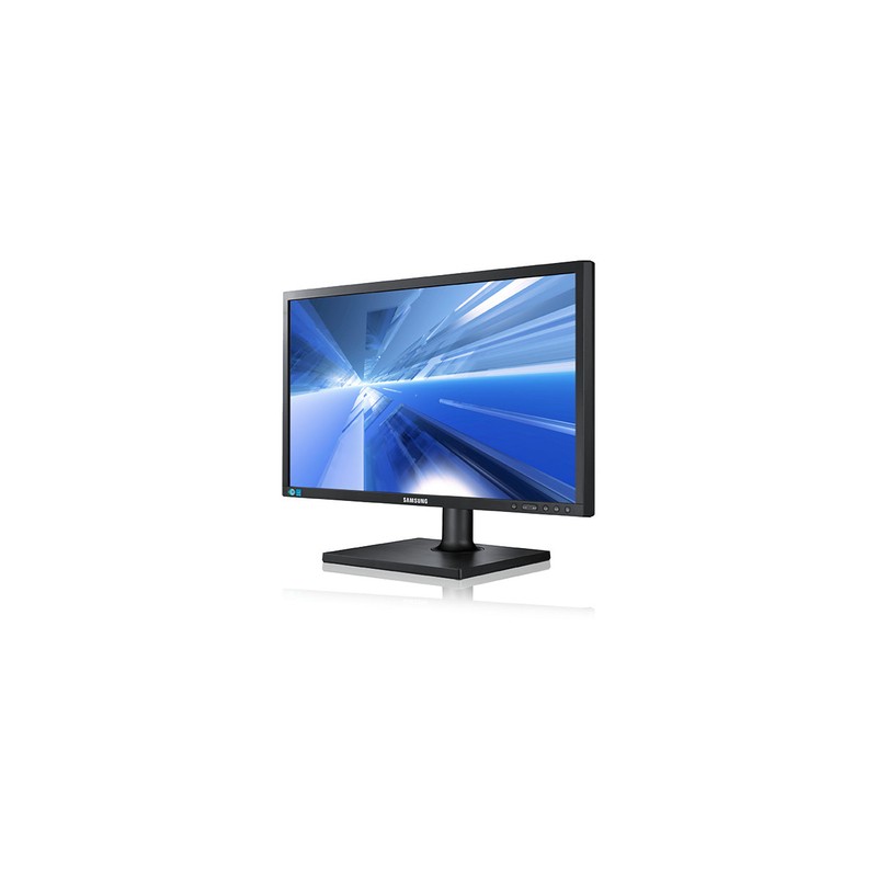 Used computer monitors - Samsung 24" S24C450B LED-skärm med ergonomisk fot (beg)