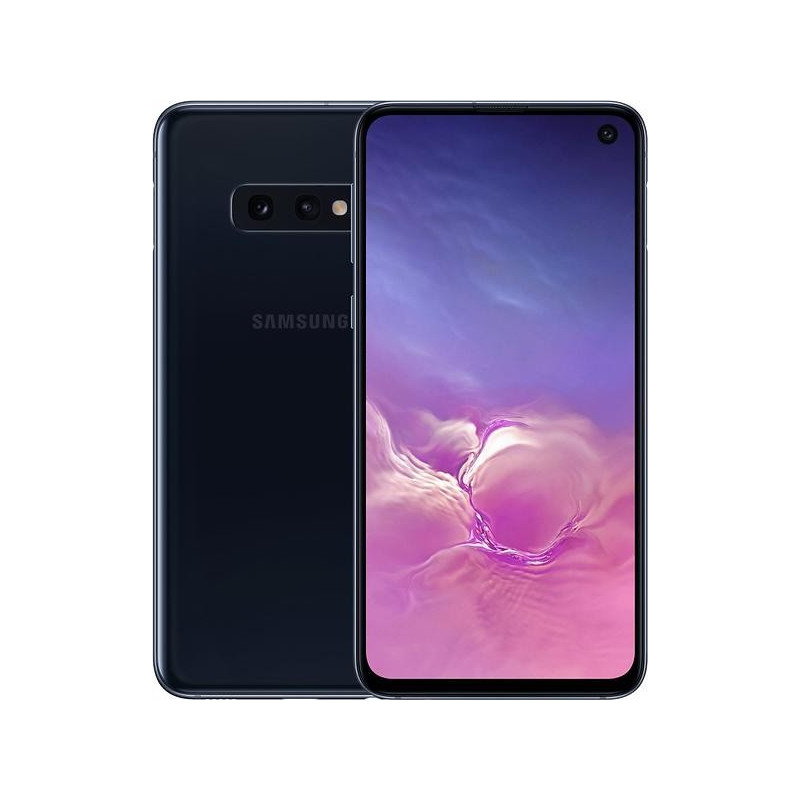 Samsung Galaxy - Samsung Galaxy S10e 128GB Dual SIM Prism Black (beg) (spricka på bakkamera)