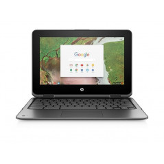 Used laptop 12" - HP Chromebook 11 G1 x360 11.6" HD Touch 4GB/32GB SSD (beg med lös list & mura)