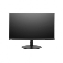 Lenovo 24" P24H-10 WQHD 2K-skärm med USB-C, IPS-panel & Ergonomisk fot (beg)