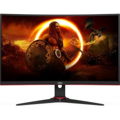 AOC C27G2ZE 27" curved gamingskärm med 240 Hz och VA-Panel