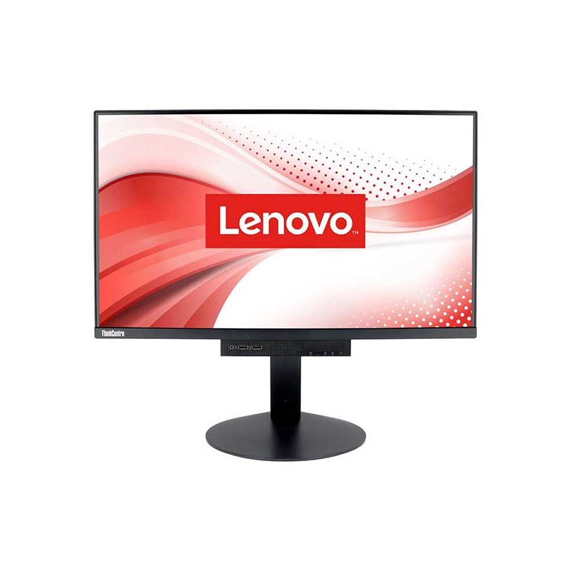 Used computer monitors - Lenovo TIO24D 24" LED-skärm med IPS-panel (beg)