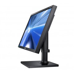 Used computer monitors - Samsung 24" S24C450MW LED-skärm med ergonomisk fot (beg)