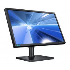 Used computer monitors - Samsung 24" S24C450MW LED-skärm med ergonomisk fot (beg)