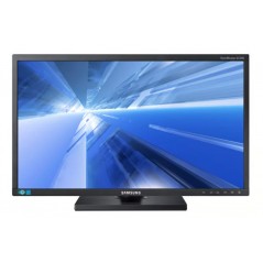 Samsung 24" S24C450MW LED-skärm med ergonomisk fot (beg)