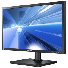 Samsung 24" S24C650PL LED-skärm med ergonomisk fot (beg)