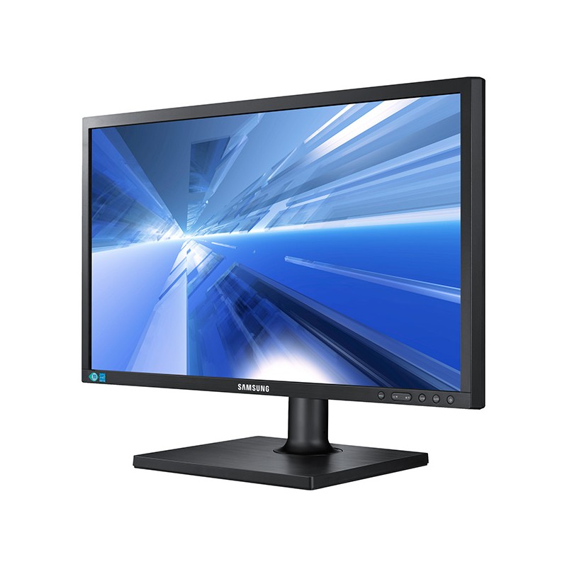 Used computer monitors - Samsung 24" S24C650PL LED-skärm med ergonomisk fot (beg)