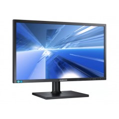 Used computer monitors - Samsung 24" S24C650PL LED-skärm med ergonomisk fot (beg)