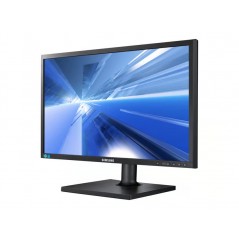 Used computer monitors - Samsung 24" S24C650DW LED-skärm med ergonomisk fot (beg)