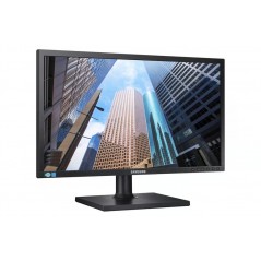 Samsung 24" S24E650DW LED-skärm med ergonomisk fot (beg)