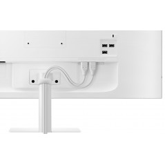 Computer monitor 25" or larger - Samsung 32" 4K-upplöst VA-skärm S32BM701 med 65W USB-C-hubb, fjärr & högtalare