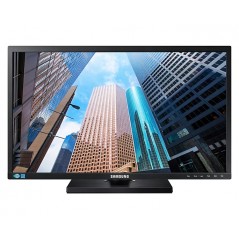 Used computer monitors - Samsung 24" S24E450F LED-skärm med ergonomisk fot (beg)