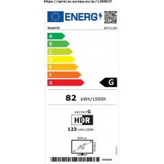 Muut kaupat metsästäjät - Skantic 55-tums 4K UHD LED-TV (fyndvara)