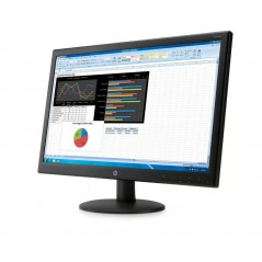 Used computer monitors - HP V241P 24" LED-skärm med VA-panel (beg)
