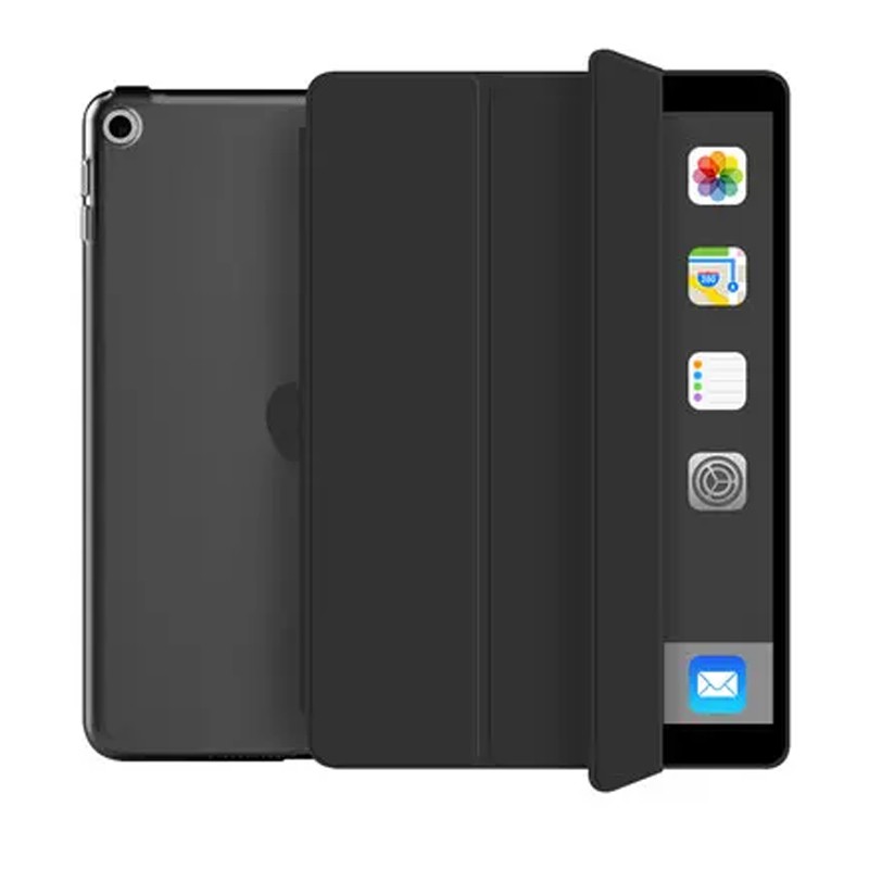 iPad 2017 9.7" - Nordic Accessories Trifold back cover fodral till iPad 9.7" 2017 5th & 2018 6th svart