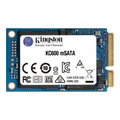 Kingston KC600 256GB mSATA SSD hårddisk