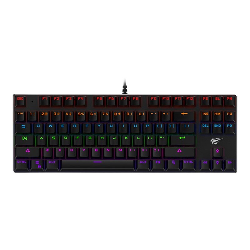 Mechanical Gaming Keyboard - Havit KB435L tenkeyless mekaniskt RGB gaming-tangentbord