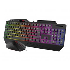 Package Gaming Keyboard & Mouse - Havit KB852CM bakgrundsbelyst gaming-tangentbord och mus