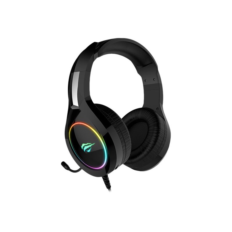 Gaming headset - Havit HV-H2232D gamingheadset 3.5mm med RGB-belysning
