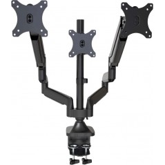 VESA mount for monitor - Andersson skrivbordsfäste med gasfjäder för tre datorskärmar 13-32"