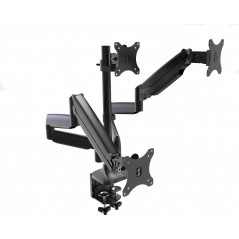 VESA mount for monitor - Andersson skrivbordsfäste med gasfjäder för tre datorskärmar 13-32"