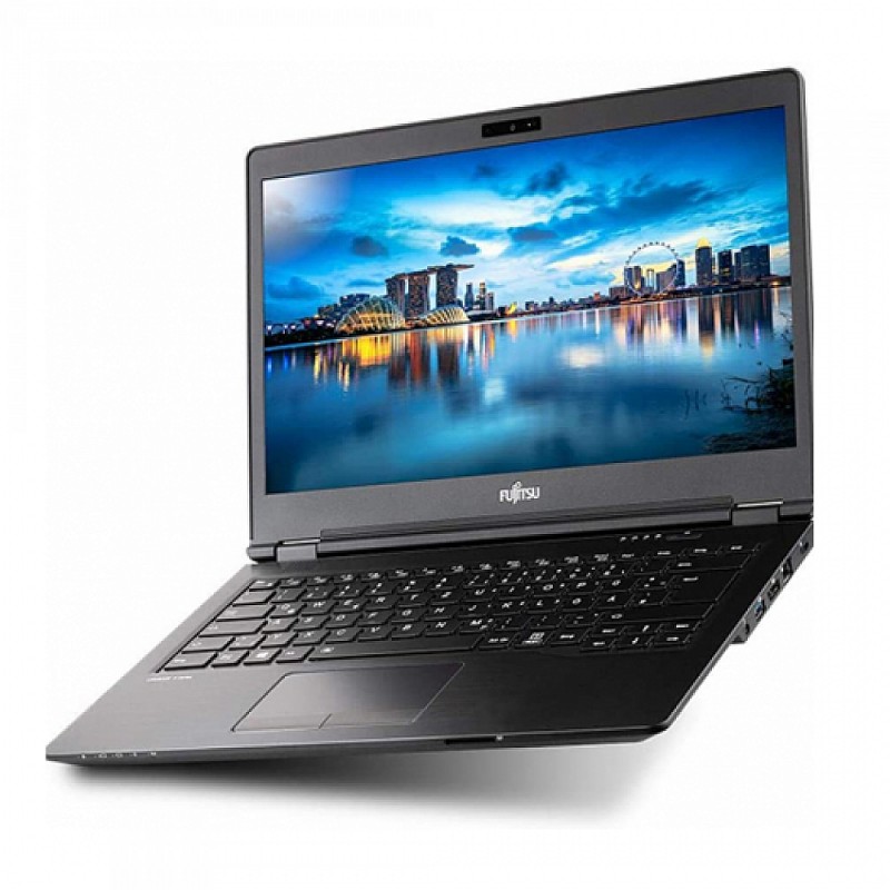 Used laptop 14" - Fujitsu Lifebook U748 14" i5 8GB 256GB SSD Windows 11 Pro (beg märke skärm)