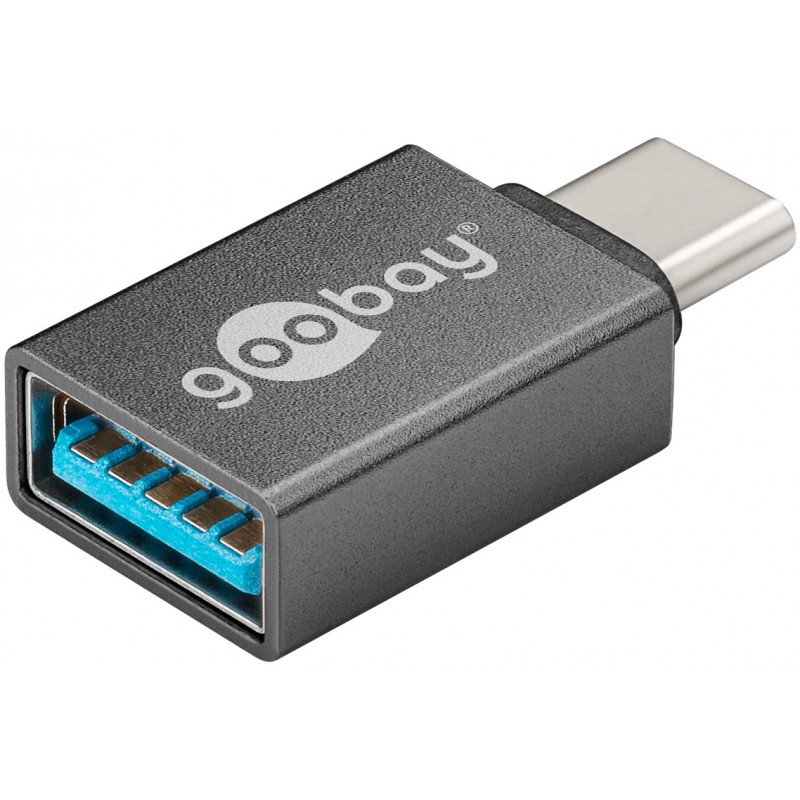 USB-C to USB - Goobay USB-C till USB-A OTG Super Speed-Adapter USB 3.0