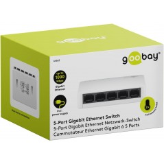 Buying a network switch - Goobay 5-ports Gigabit-switch