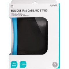 Tablet Cover - Silikoneetui til børn med støtte til iPad 10.9" 10ge/Air 10.9" 4 (2020)/5ge/Pro 11" 2/3ge, blå