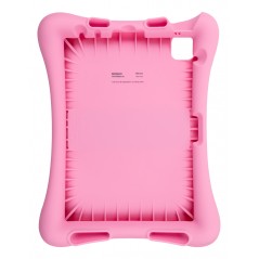 Tablet Cover - Silikoneetui til børn med støtte til iPad Air 11", Air 10,9" 10th, Air 10,9" 4th/5th, Pro 11" 2/3/4th, pink