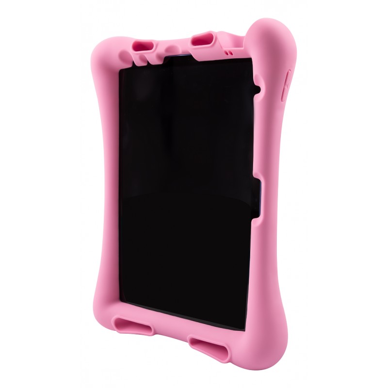 Tablet Cover - Silikoneetui til børn med støtte til iPad 10.9" 10ge/Air 10.9" 4/5ge/Pro 11" 2/3ge, pink