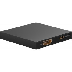 Goobay HDMI-splitter 1-till-2 med stöd för 4K i 30Hz