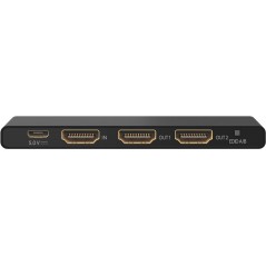 Goobay HDMI-splitter 1-till-2 med stöd för 4K i 60Hz