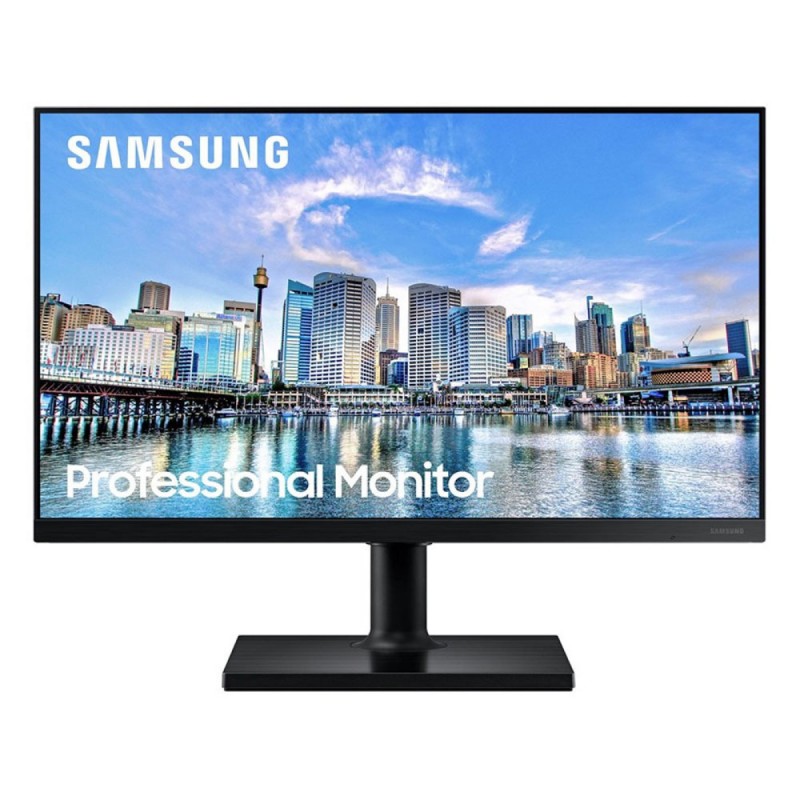 Used computer monitors - Samsung F24T450FQR 24" LED-skärm med IPS-panel (beg)