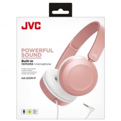 On-Earphones - JVC On-Ear hörlurar och headset (rosa)