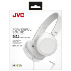 On-Earphones - JVC On-Ear hörlurar och headset (vit)