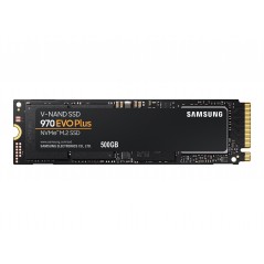 Hard Drives - Samsung 970 EVO PLUS 500GB SSD hårddisk M.2 2280 PCI Express 3.0 x4 (NVMe)