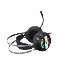 Havit Gaming headset med RGB, USB+3.5mm (fyndvara)