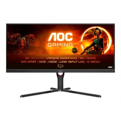 AOC Gaming U34G3XM 34" 144 Hz ultrabred gamingskärm med VA-panel