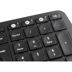 Wireless Keyboards - iiglo Ergo Kx trådlöst böjt och delat tangentbord med handledsstöd