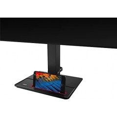 Used computer monitors - Lenovo P27H-20 27" 2K-upplöst IPS-skärm med USB-C och USB-hubb (beg)